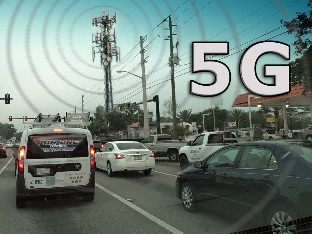 Torres celulares 5G 
