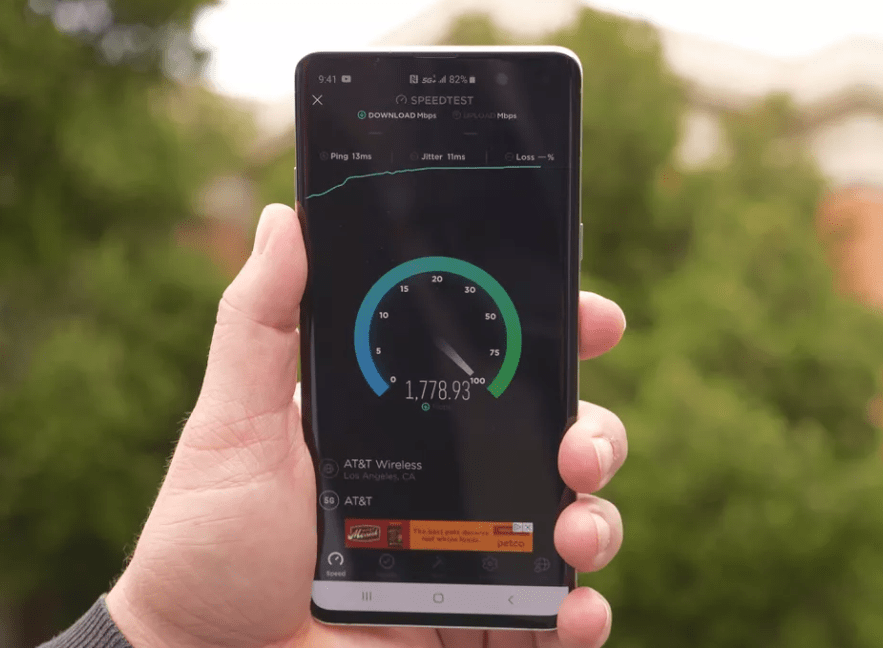 Speeds de 5 g 
