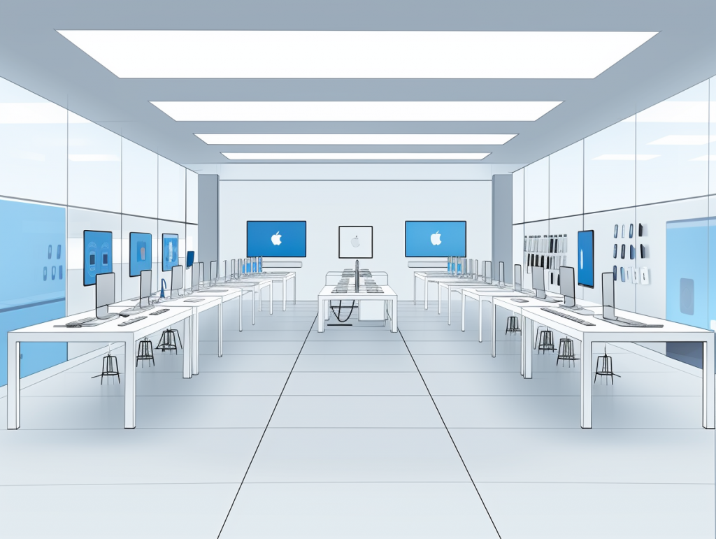 Apple Store para la reparación de iPhone