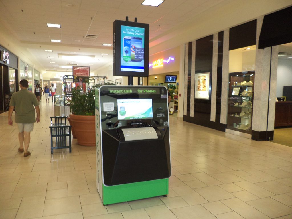 En lugar de tiendas, un cajero automático ecológico compra iPhones