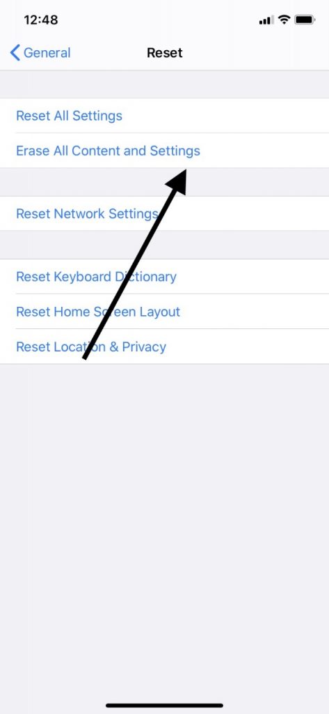 Otras opciones además de un duro reinicio de iPhone