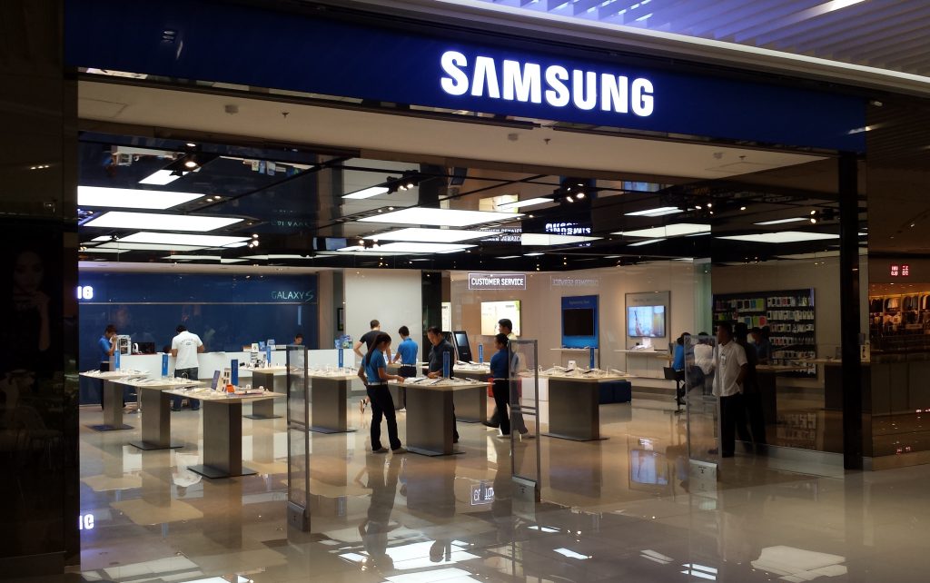 Samsung Store para arreglar el botón de inicio de Galaxy