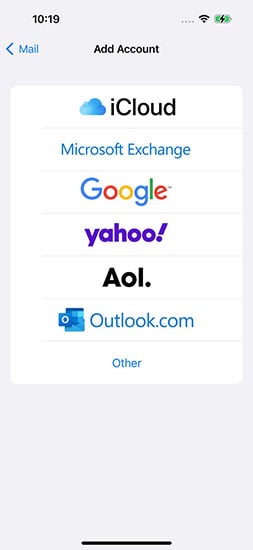 Importar el archivo VCF al iPhone a través de Outlook