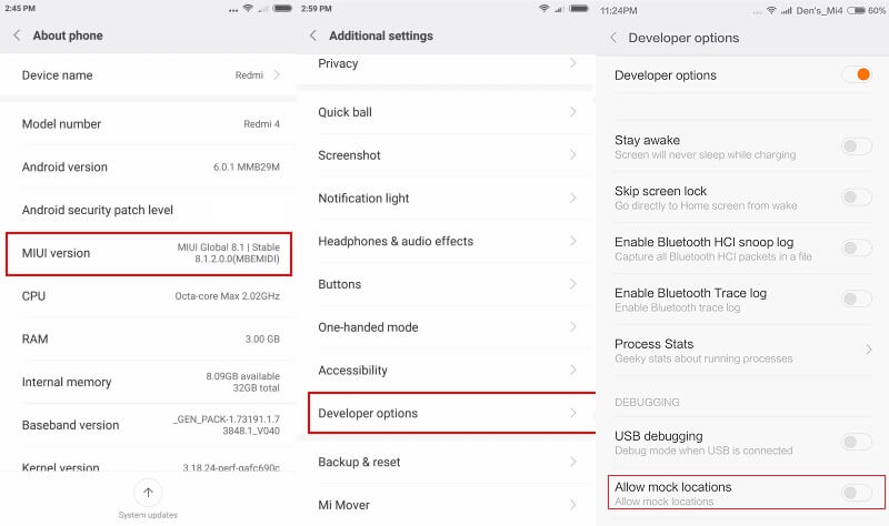 Ubicación falsa de WeChat habilita ubicaciones simuladas
