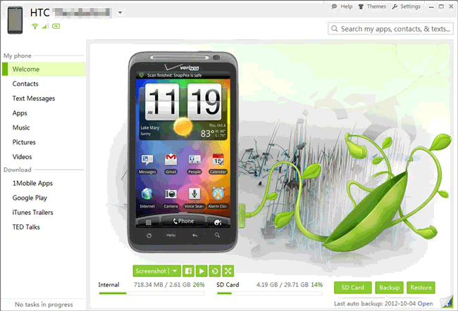 LG PC Suite Alternative como Snappea
