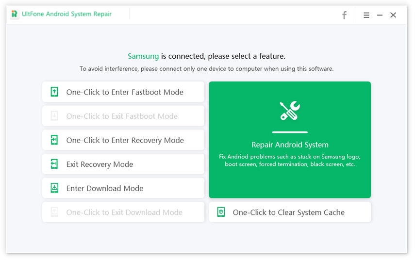 Reparar el sistema Android