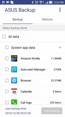 Hacer una copia de seguridad Asus con la aplicación ASUS Backup
