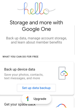 Transferir archivos de Realme a Infinix a través de Google