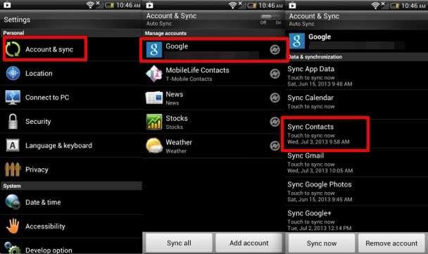 Cómo transferir de Motorola a Motorola con Google Backup