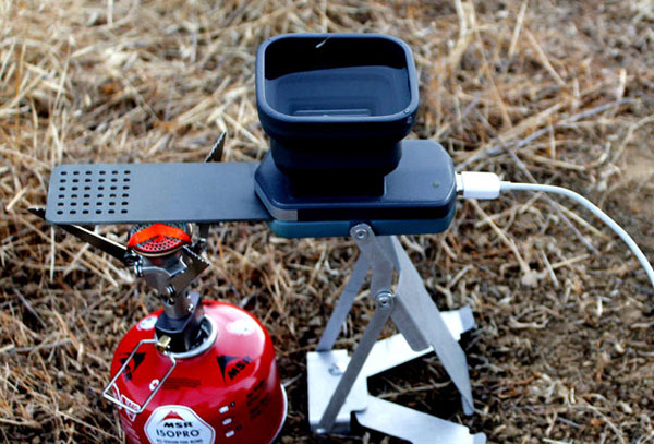 Cargador de campamento para iPhone