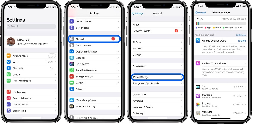 Error de descarga de iOS 15.7