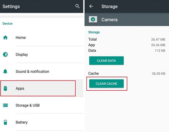 Borrar caché de aplicaciones en Android