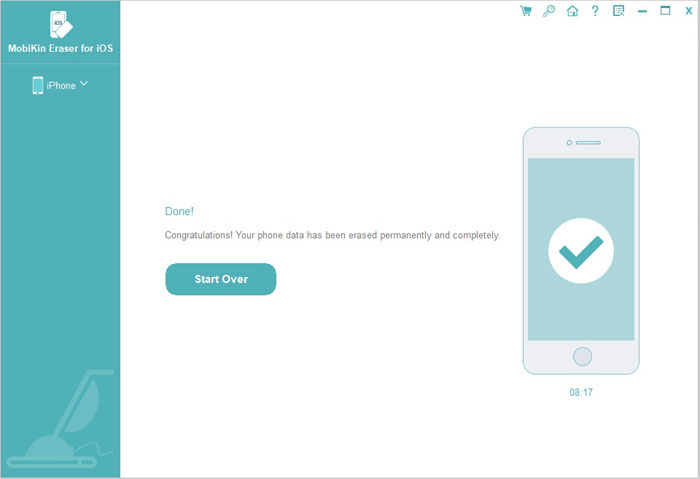 borrar archivos eliminados en iPhone