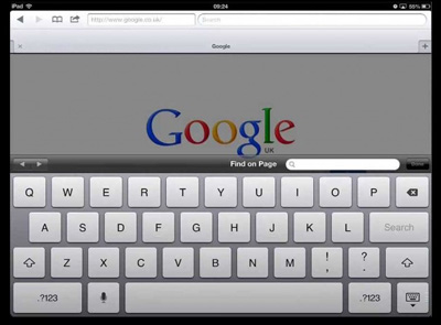 Eliminar el historial de navegación de Google en iPad