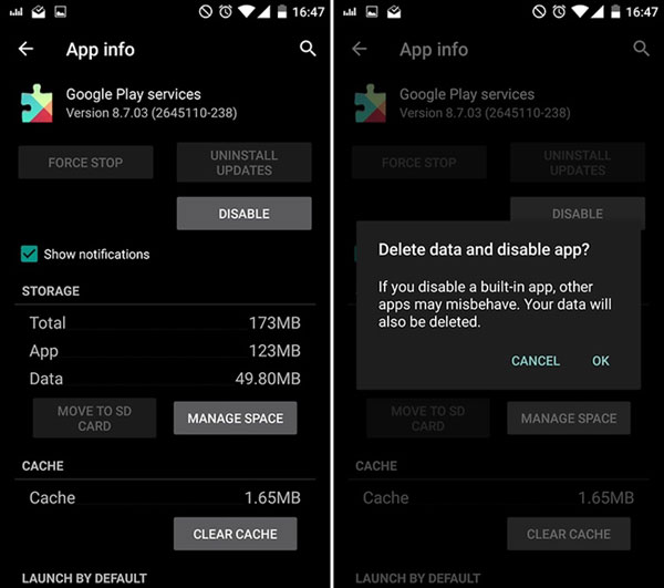Deshabilitar bloatware después de obtener un teléfono nuevo
