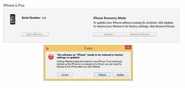 Lleve a iPhone al modo DFU