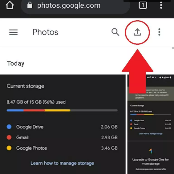 Copiar foto de Android a iPhone