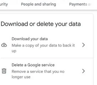 Restaurar datos de Google Drive por Google Takeout