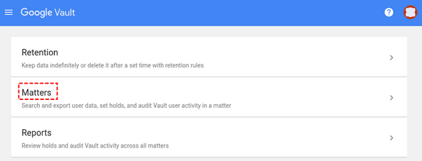 Restaurar archivos eliminados permanentemente de Google Drive por Google Vault