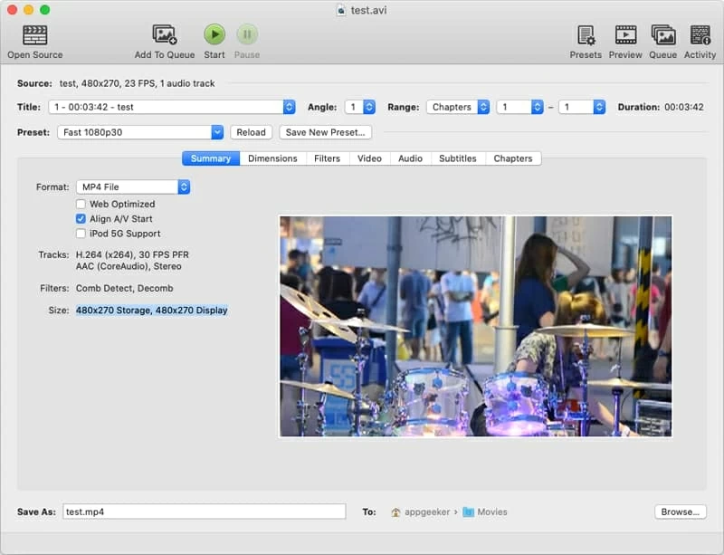 Convertir M4V comprado en iTunes a formato MP4