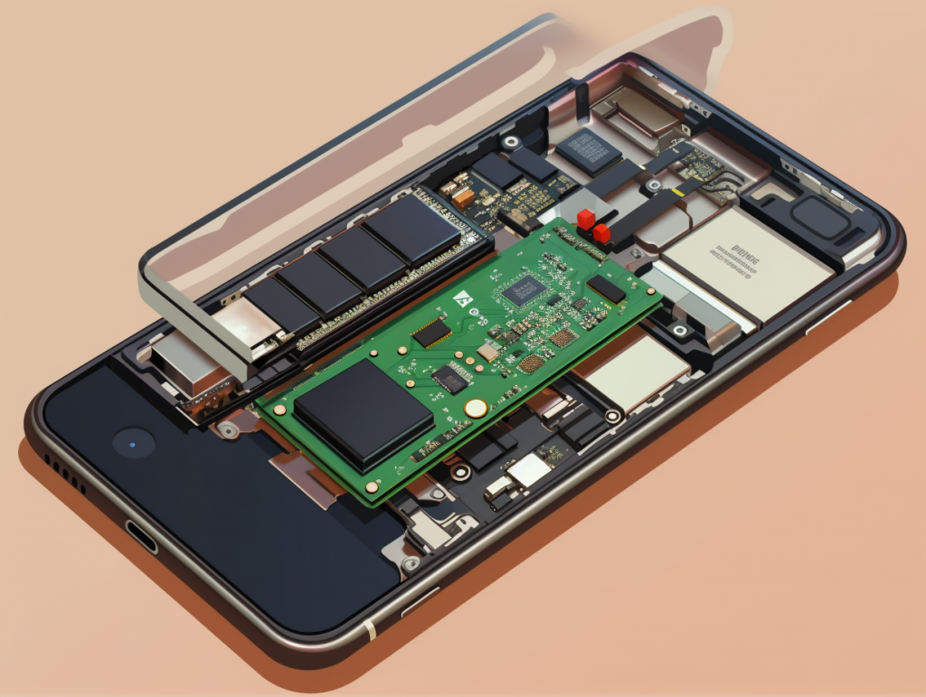 Hardware de daños por agua para iPhone