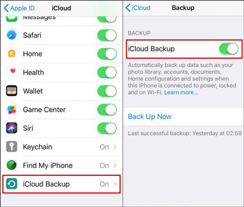 Cómo hacer una copia de seguridad del iPad en Mac a través de iCloud