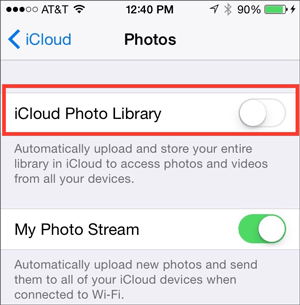 Cómo transferir fotos de iPhone a iPad usando iCloud
