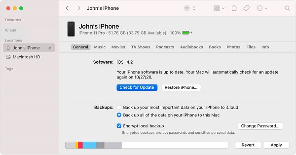iPhone atascado en la pantalla de Apple