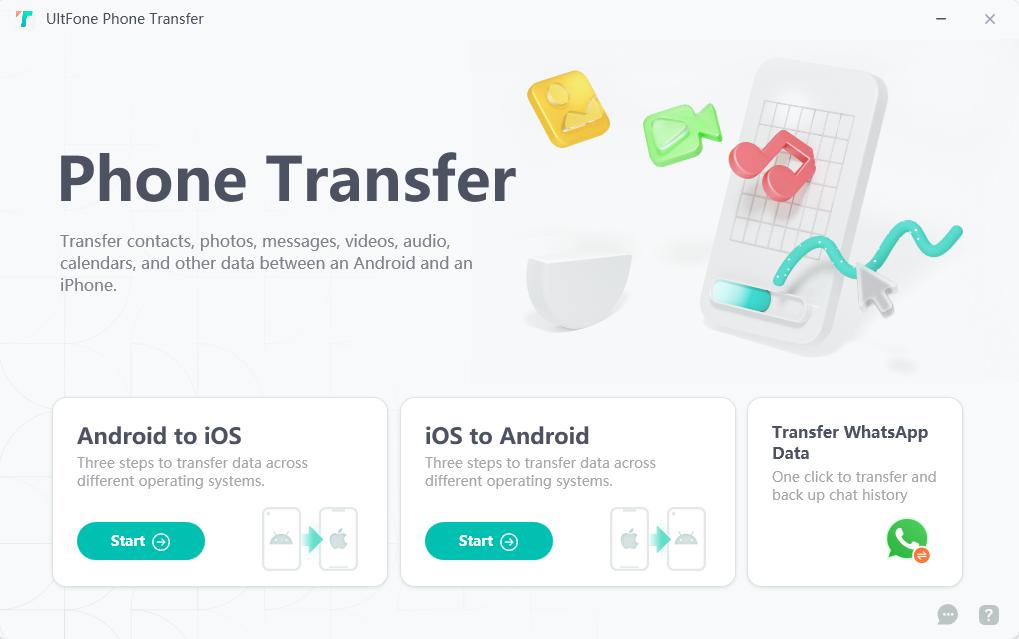 Transferir datos de iOS a Android de forma inalámbrica