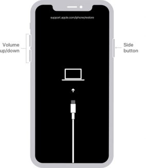 ¿Cuántos intentos de desbloquear el dispositivo iPhone está en modo de recuperación?