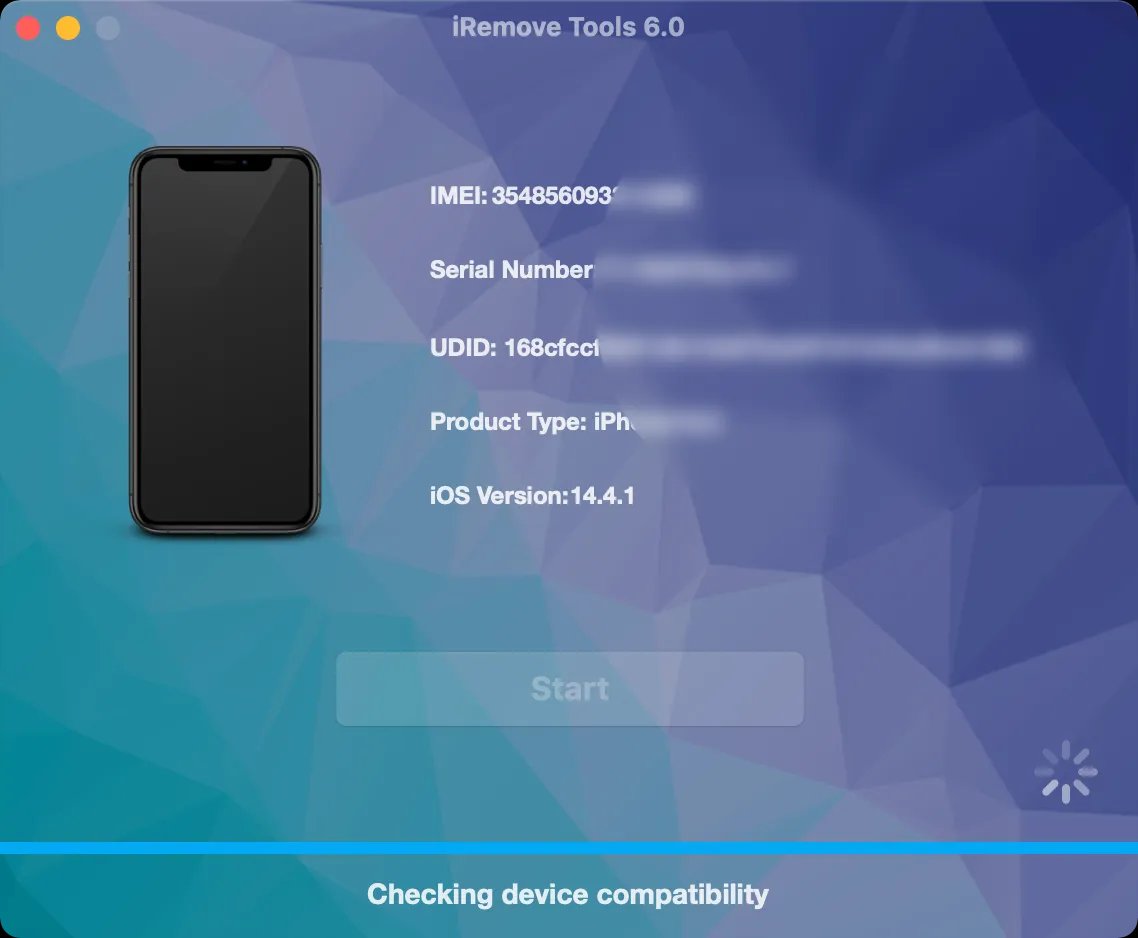Software de omisión iCloud como Iremove Tools