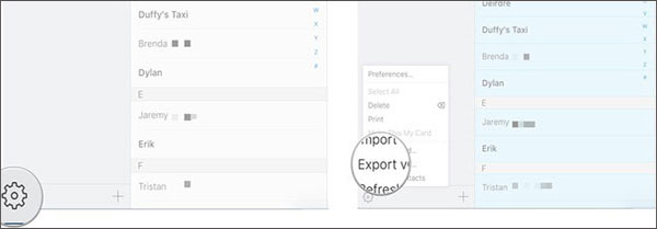 Importar contactos de iCloud a Samsung