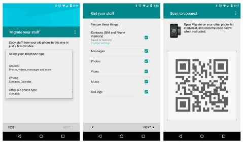 Cómo transferir datos de Motorola a Motorola con Motorola migrar