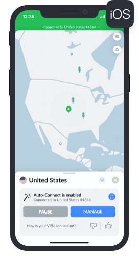 Cambiar Encuentra la ubicación de mi iPhone Nord VPN