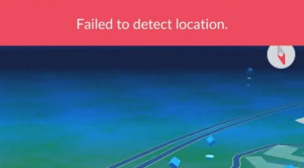 Error de ubicación de Pokemon Go