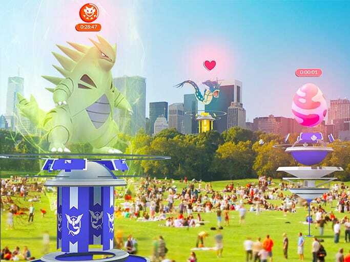 Únete a la batalla de RAID para obtener Pokeballs