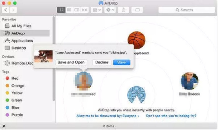 recibir videos en Mac
