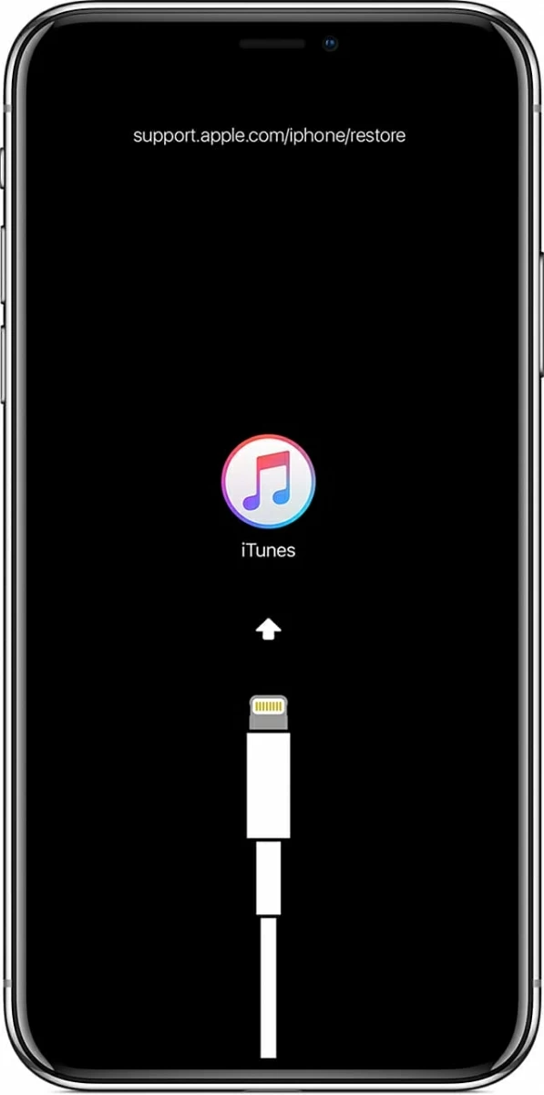 Recuperar el iPhone XR en modo de recuperación