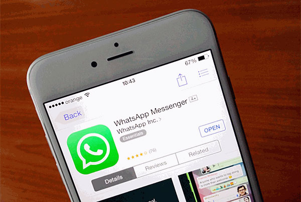 Instale una nueva WhatsApp
