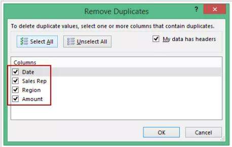 Eliminar los duplicados de Microsoft Excel