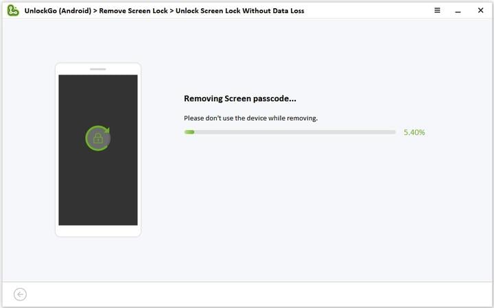 Eliminar la contraseña de pantalla sin pérdida de datos