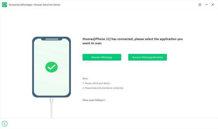Recuperar los contactos de whatsapp eliminados Android Recovergo whatsapp