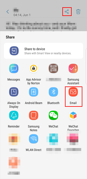 Guardar mensajes de texto de Android a computadora por correo electrónico
