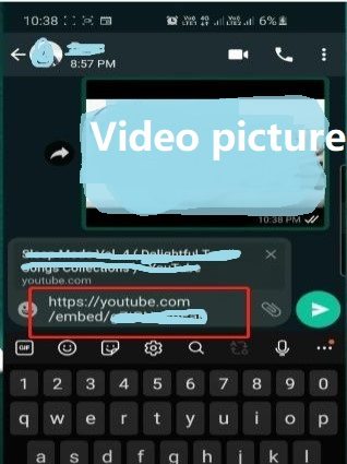Cómo enviar un video de YouTube a WhatsApp