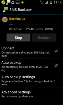 Exportar mensajes de texto desde Pixel con SMS Backup Plus