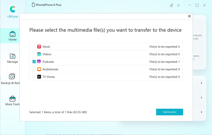 Transfiera música de iTunes a iPhone sin iTunes
