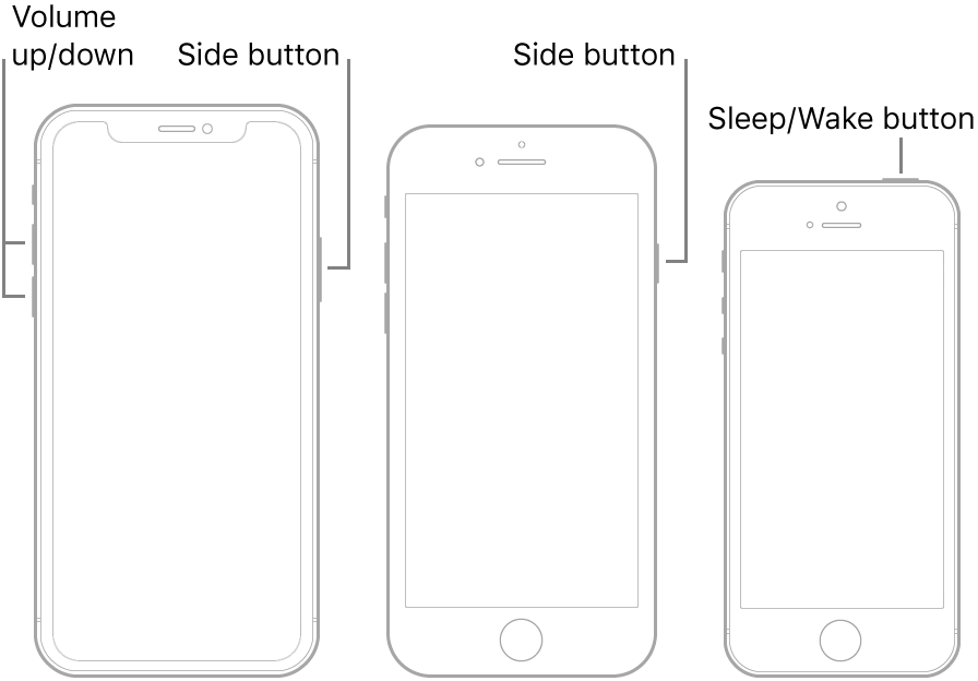 Reinicie su iPhone