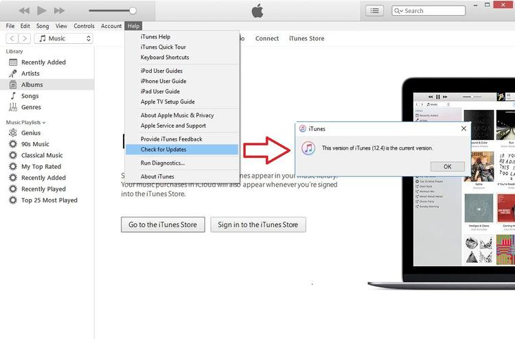 Cómo instalar el controlador para iTunes actualizando iTunes