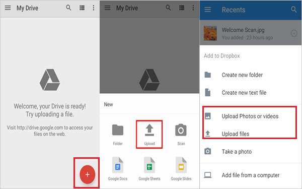 Cómo transferir datos de un píxel a otro con Google Drive